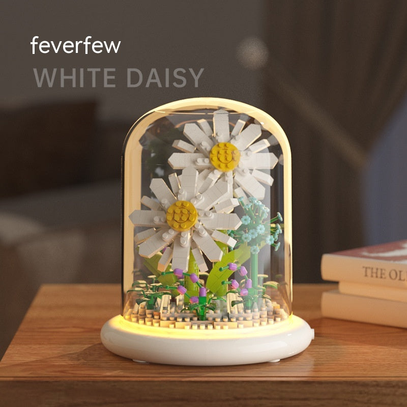 Sunflower Rose Succulent Assembled Toy