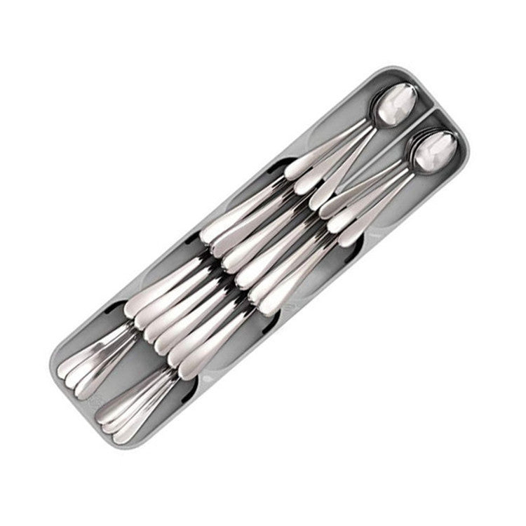 Boîte de rangement pour couverts de tiroir de cuisine