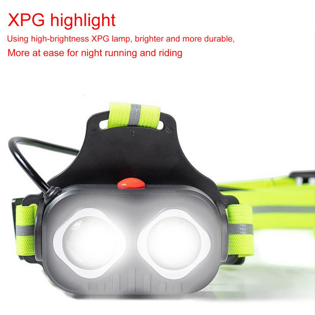 Double T6 Mountaineering Rock Climbing Night Run Warning Light
