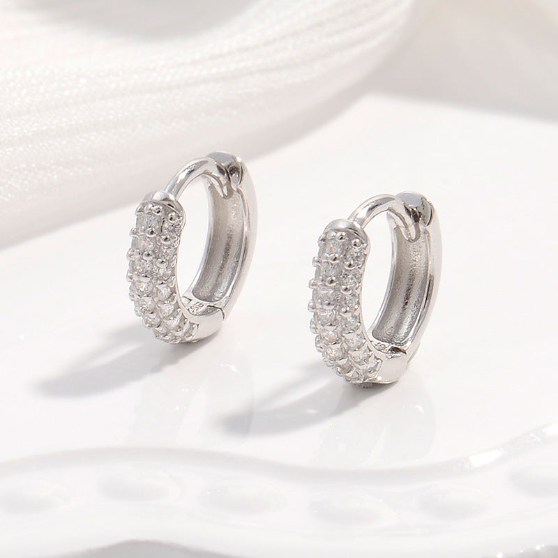 Fashion Personalized Flower Round Earrings For Women