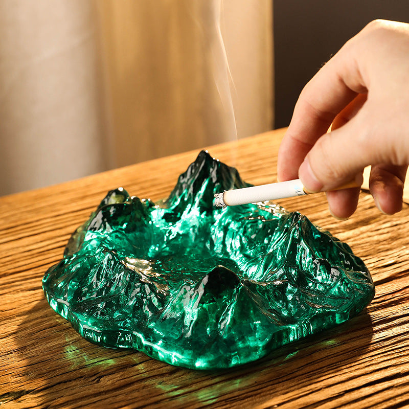 Glass Ashtray Creative Household Coffee Table