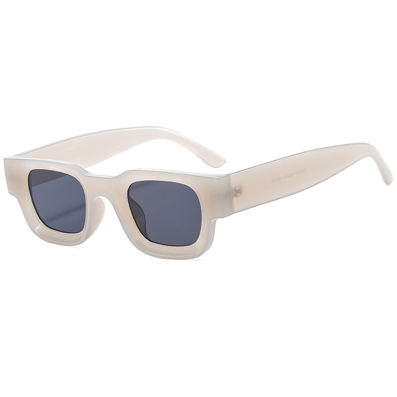 New Candy Color Square Sunglasses Fashion Small Frame