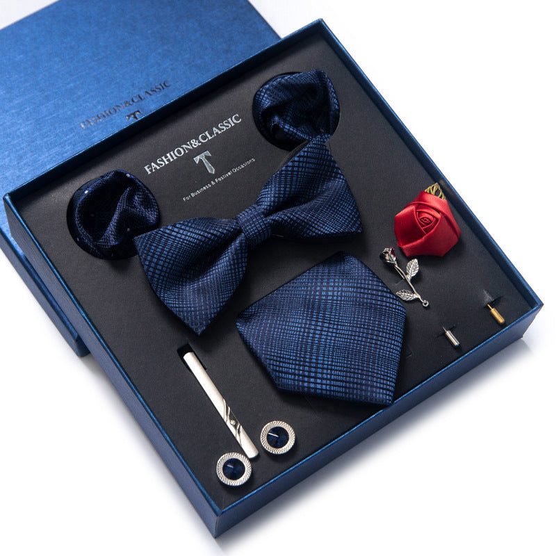 Ensemble cravate et costume formel 8 pièces pour homme