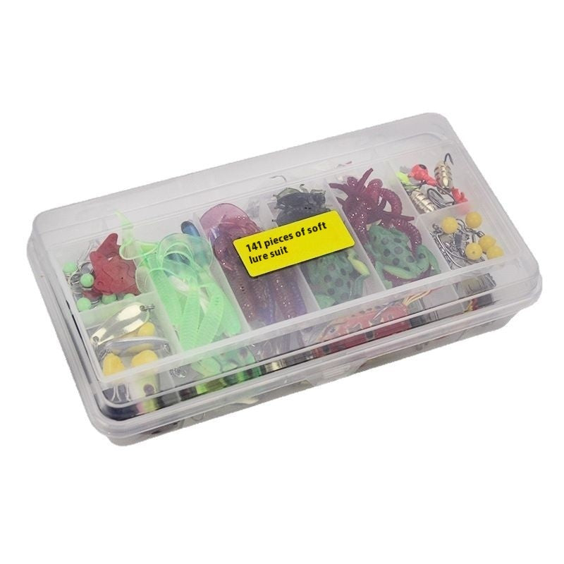 141 Pieces Of Lure Set With Multiple Swimming Layers Fishing Bait Set