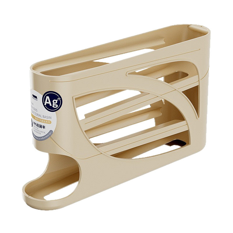 Boîte de rangement d'œufs coulissante pour réfrigérateur
