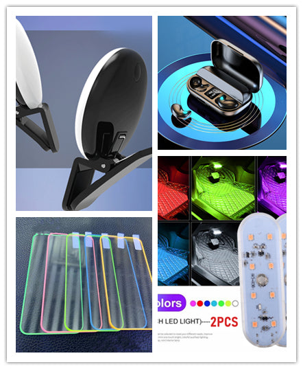 Car Induction USB Charging Atmosphere Lamp