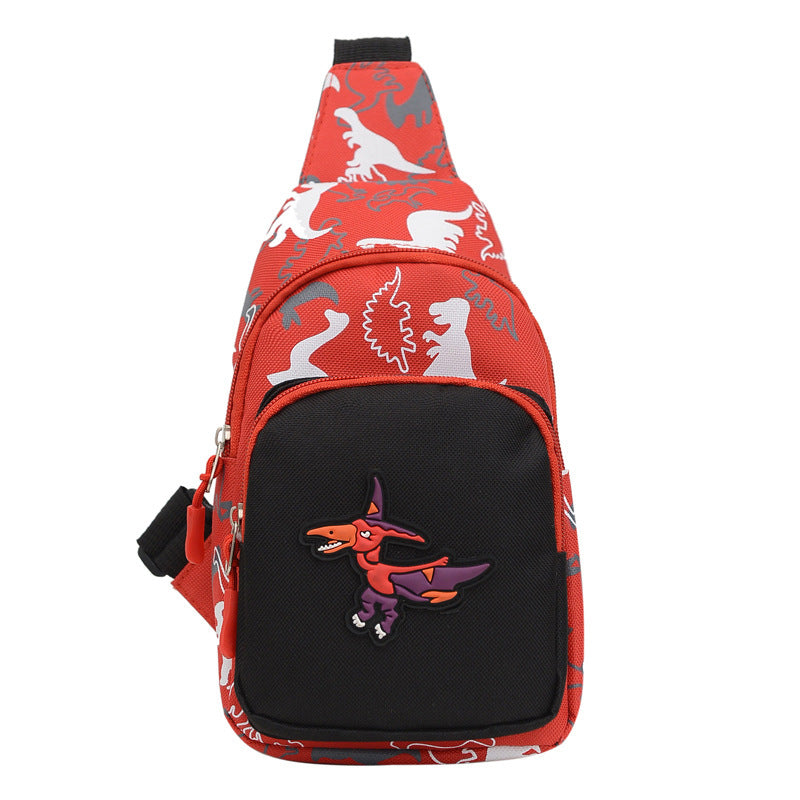 Sac messager garçon Sac de poitrine garçon Sac à bandoulière étudiant Voyage Petit sac à dos de voyage
