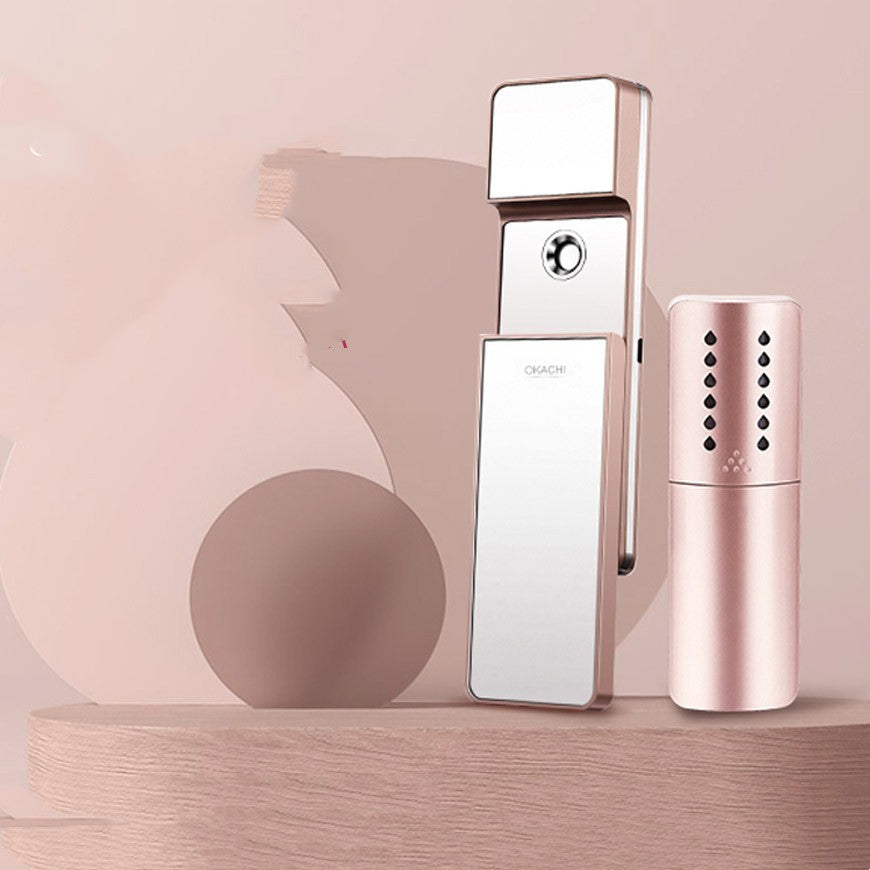 USB Rechargeable Face Moisturizing Cold Sprayer Beauty Instrument