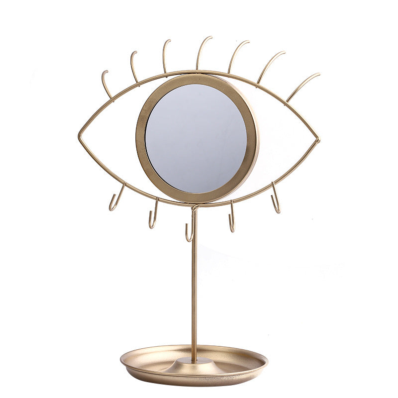 Creative light luxury removable makeup mirror