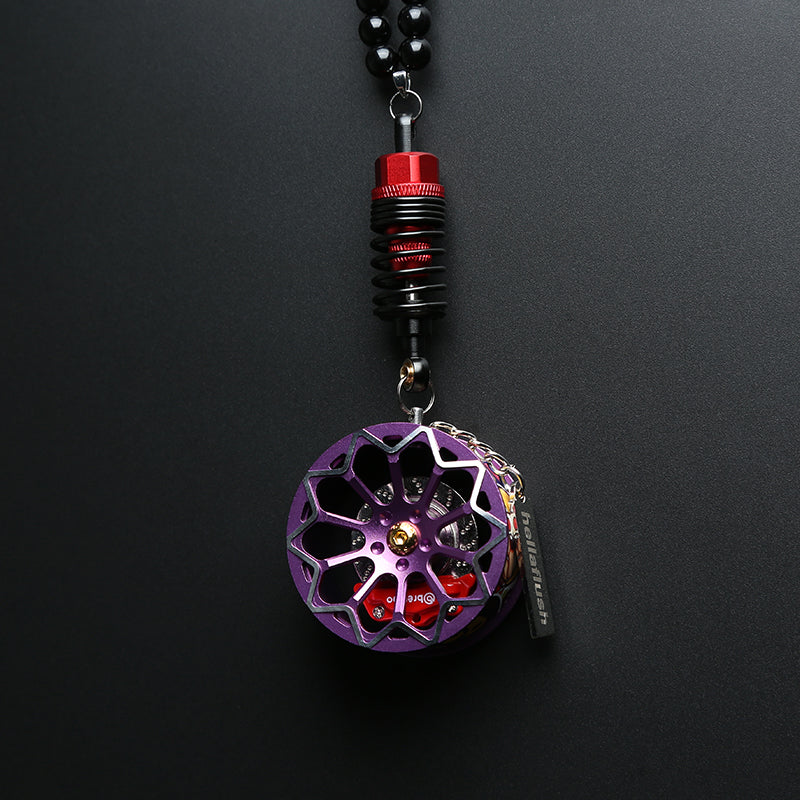 Pendentif de voiture suspension amortisseur de frein de roue