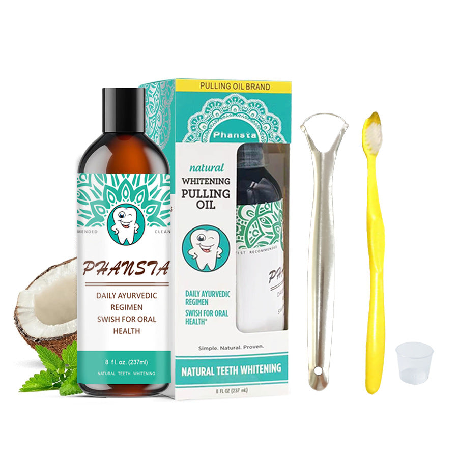 Coconut Oil Mouthwash Deodorant Tooth Stain Removal