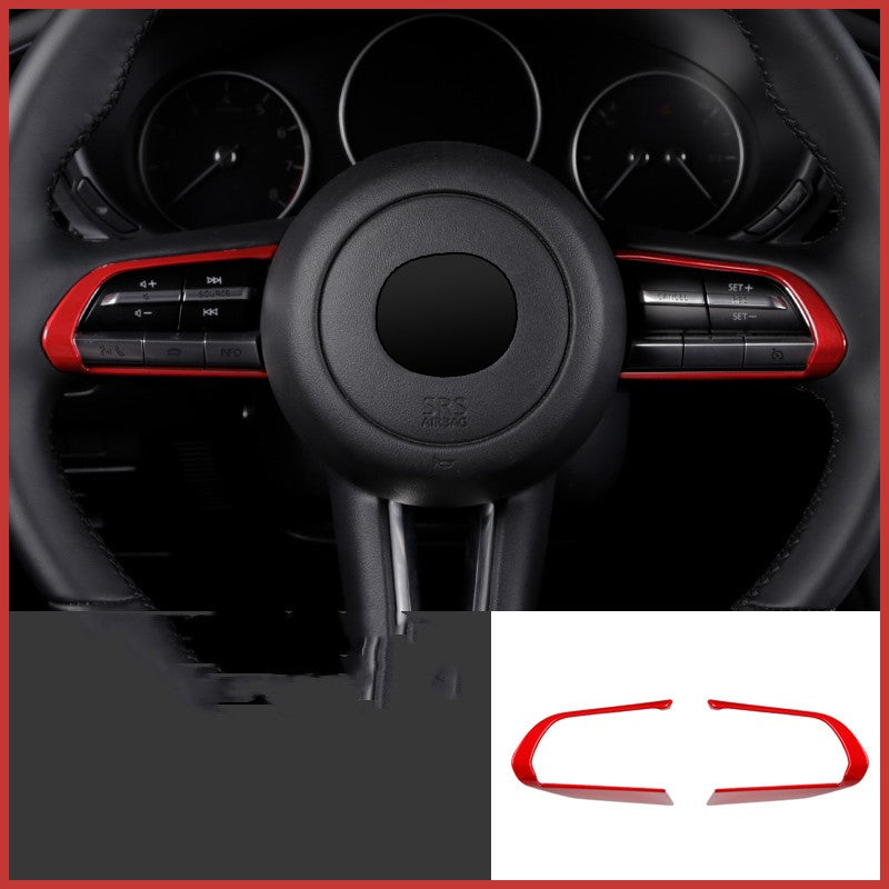 Decorative sequin stickers for interior control gears