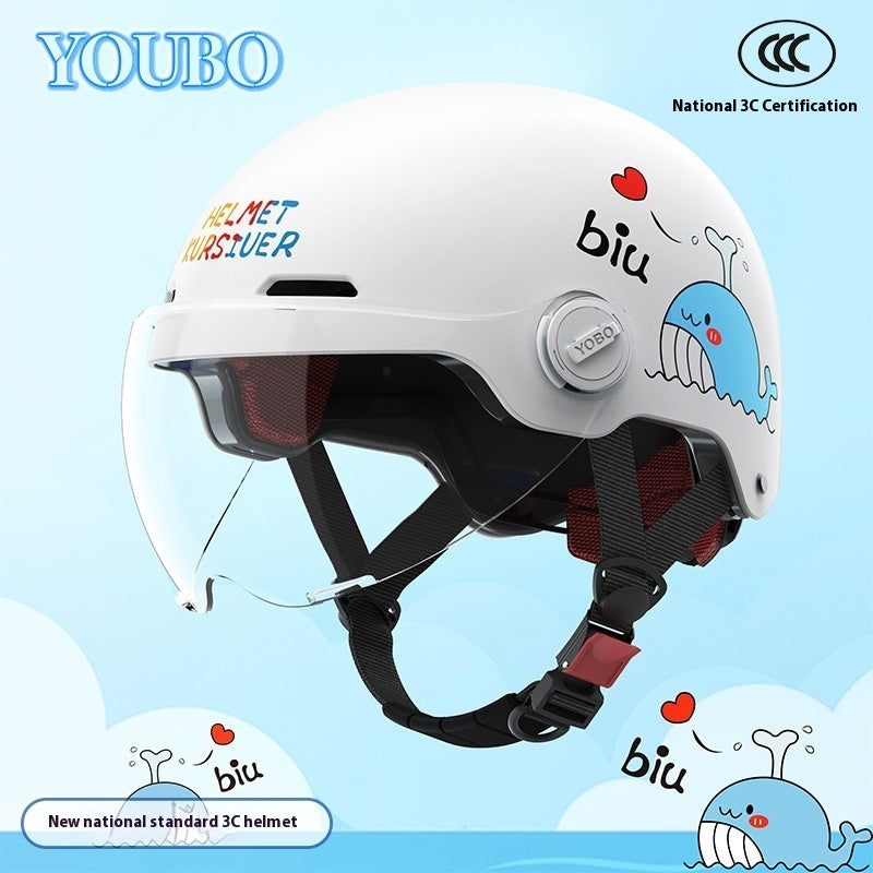 Casque de vélo électrique de skateboard respirant pour enfants