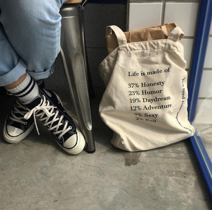 Bag new ins versatile canvas shoulder bag wholesale canvas bag female shopping bag