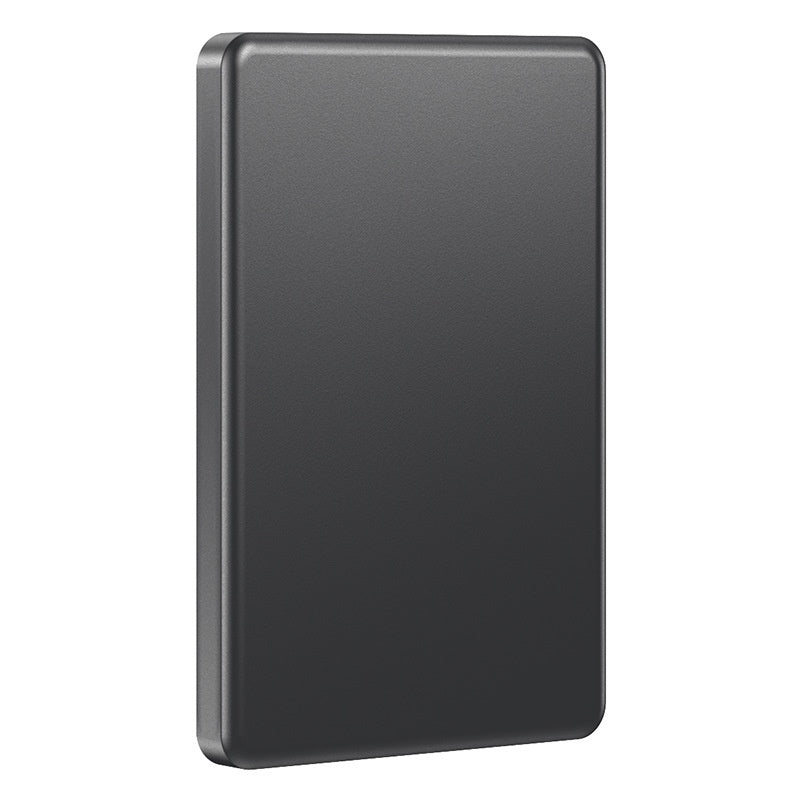 Batterie externe sans fil à aspiration magnétique pour charge rapide en alliage d'aluminium