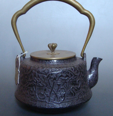 Théière japonaise en fonte non émaillée