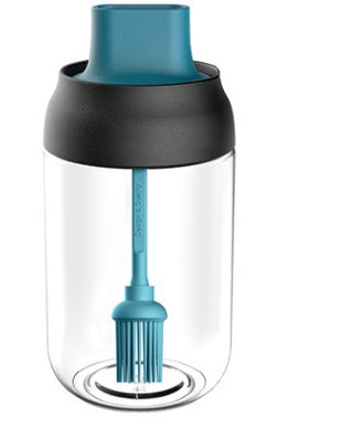 Bocal à épices en verre de cuisine avec cuillère et couvercle 250ML