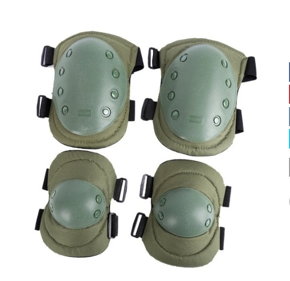Genouillères et coudières - Lot de 4 pièces
