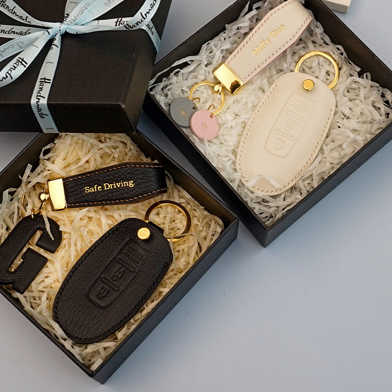 Leather Custom Key Cover Suitable For Various Models