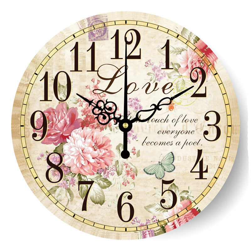 Simple and silent wall clock