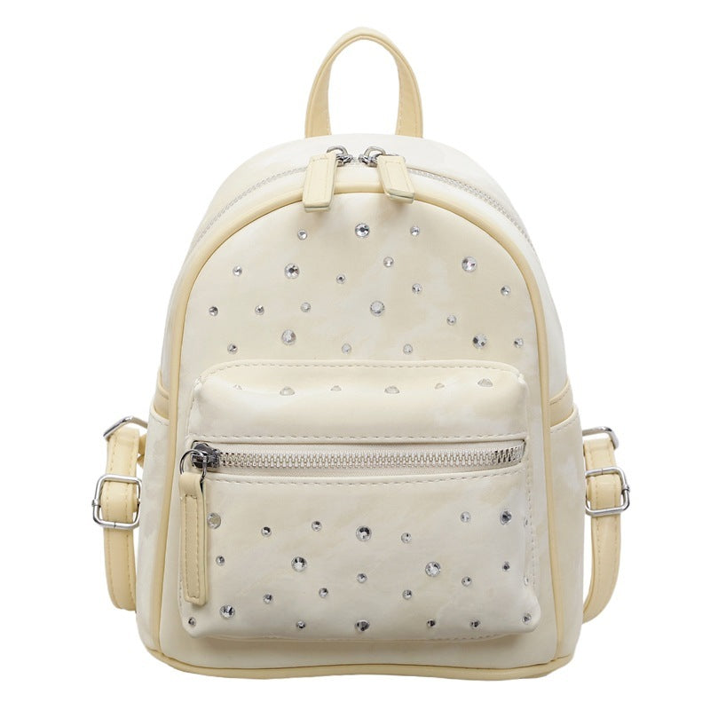 Sac à dos pour femmes en fil de broderie diamant