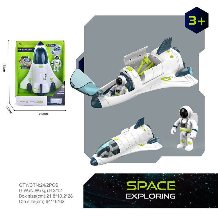 Interstellar Space Spacecraft Model Electric Vocalizing Dazzling Light Toys