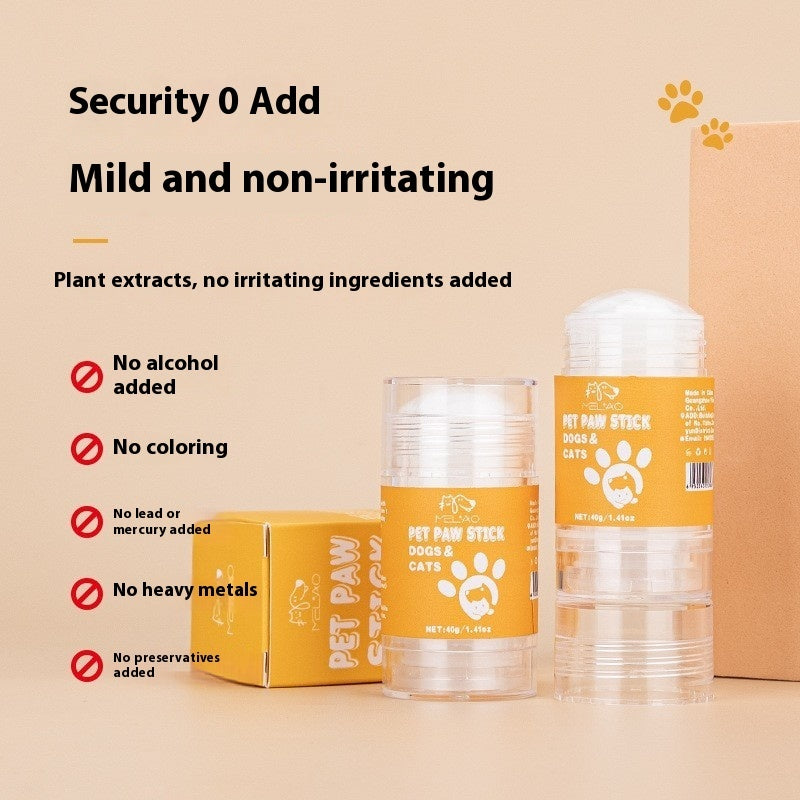 Crème de soin des griffes pour animaux de compagnie Soin hydratant pour fissures sèches