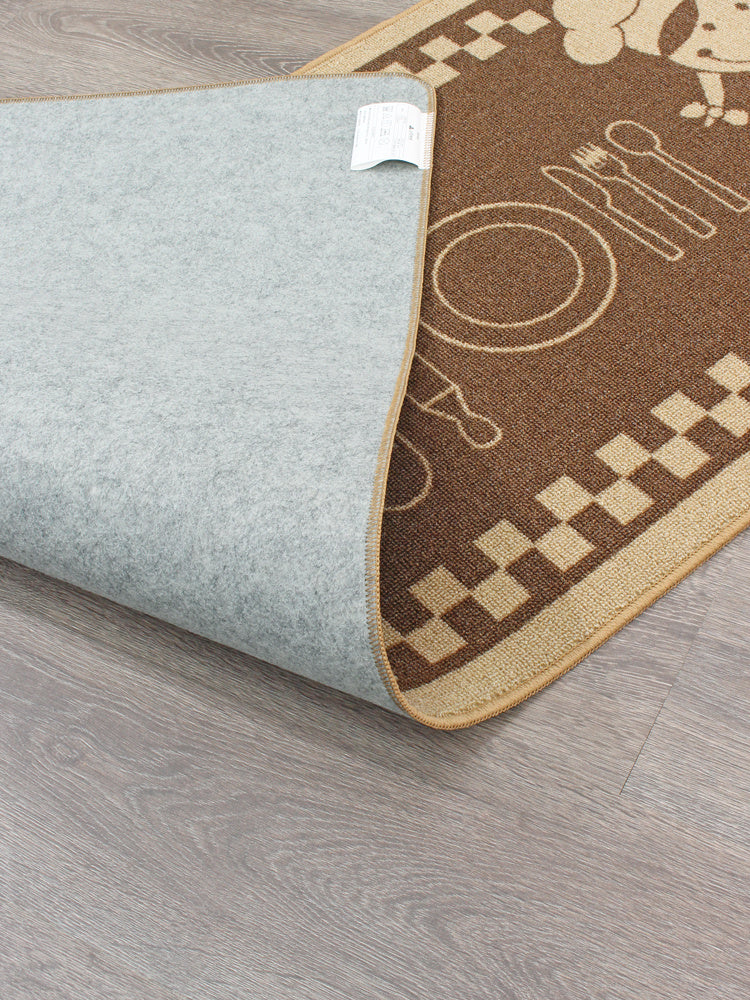Long Strip Water Absorbent And Oil Proof Carpet Machine Washable Kitchen Floor Mat