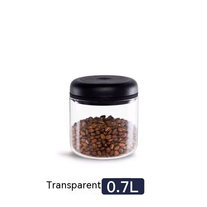 Manual Vacuum Transparent Glass Integrated With Lid Storage Tank