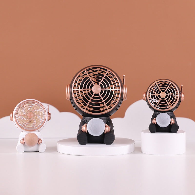 USB Small Fan Mini Student Dormitory Astronaut