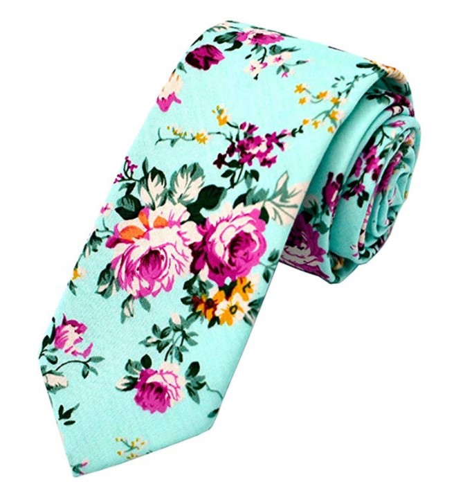 Floral tie cotton printing casual Korean version
