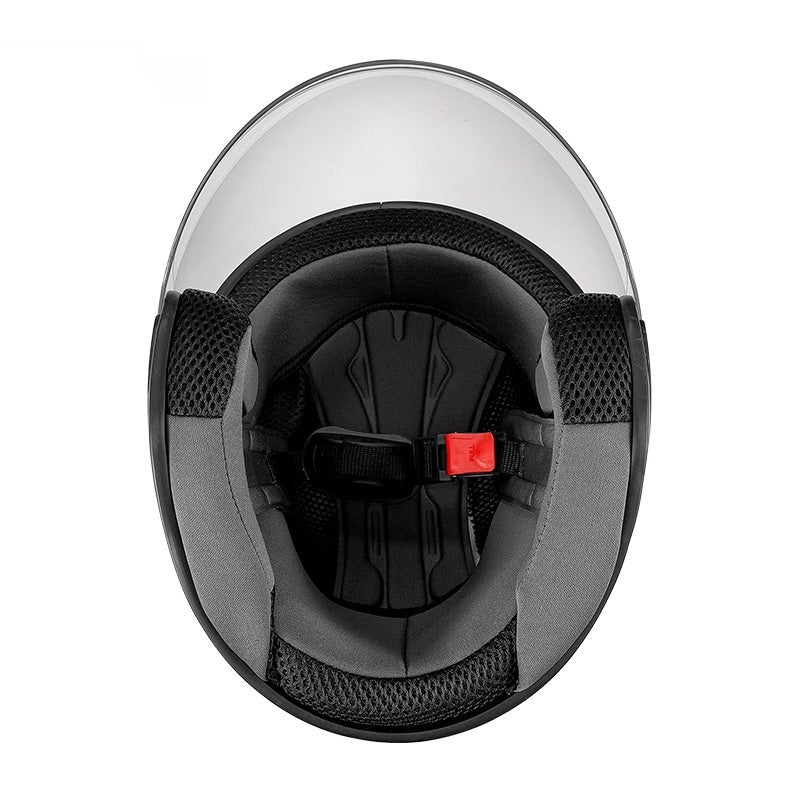 Three-quarter Helmet Electric Car Motorcycle Four Seasons Universal Riding Helmet