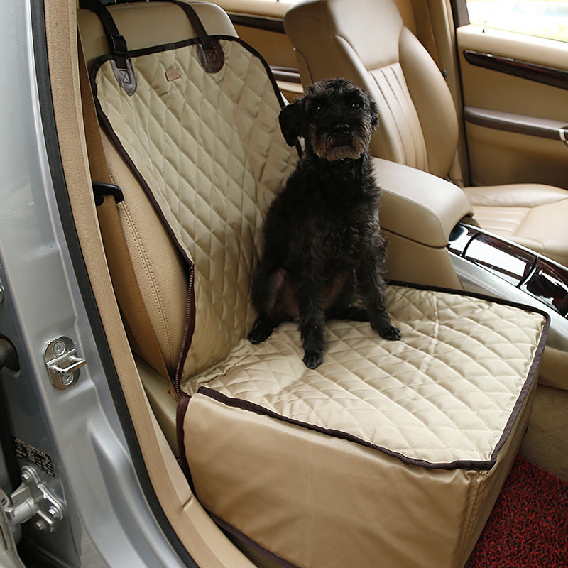 Fourniture transfrontalière de tapis de voiture pour animaux de compagnie, tapis de véhicule, tapis de voiture pour chiens, tapis imperméables épaississants, sièges avant, tapis de voiture pour animaux de compagnie à siège unique