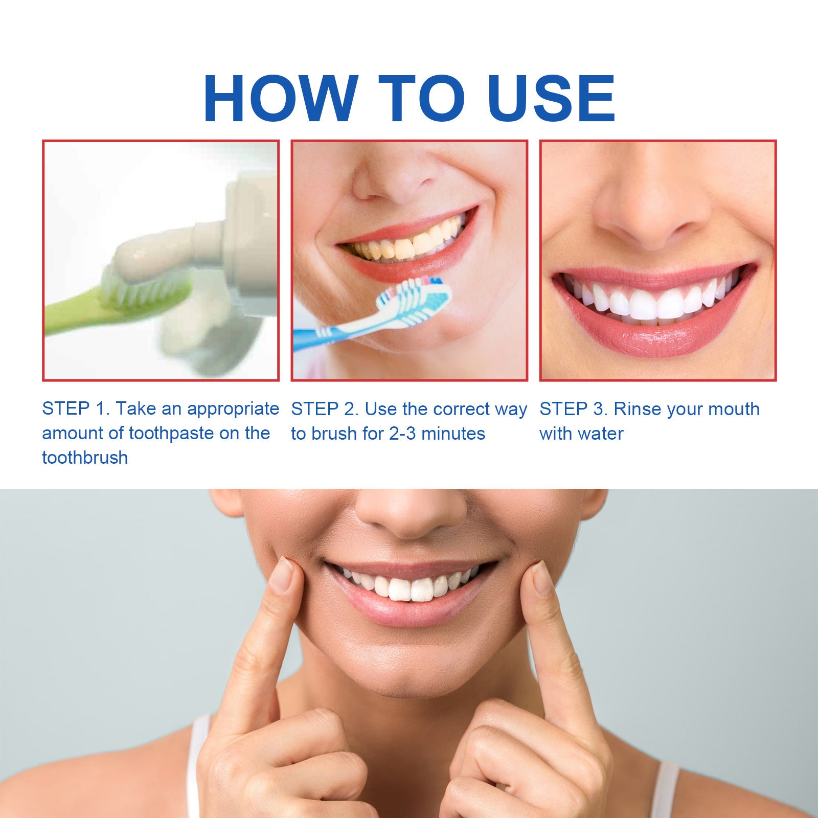 Dentifrice Probiotiques Nettoyage Oral Parfum