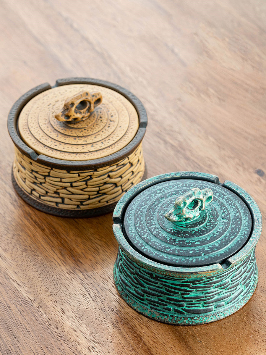 Ashtray Creative Personality Trend With Cover