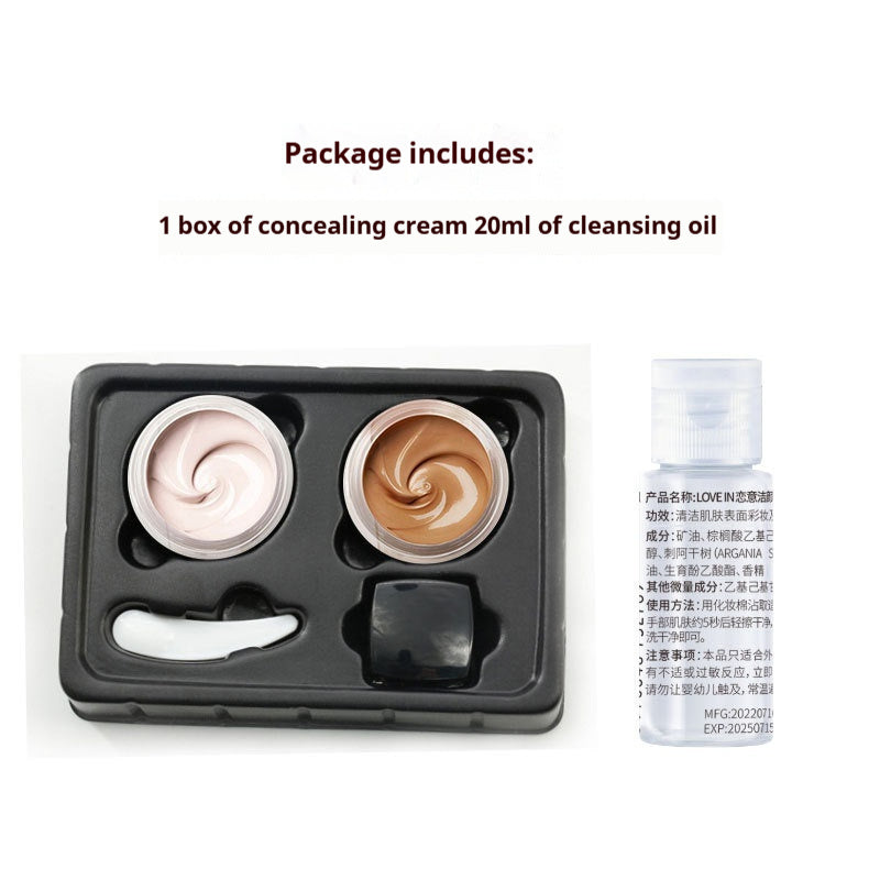 Two-tone Tattoo Concealer Waterproof And Sweat-proof
