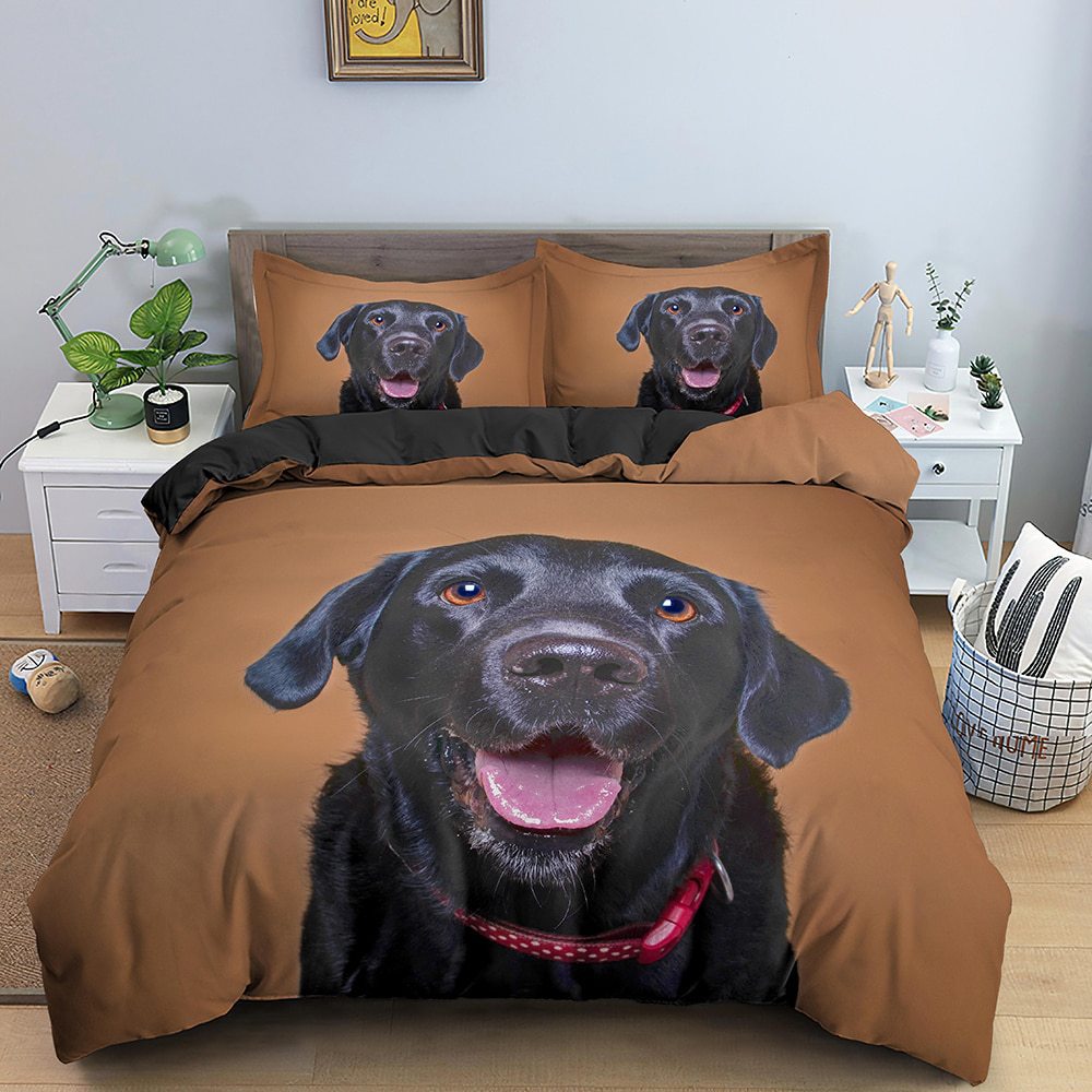 Three-piece Set Dachshund Bedding