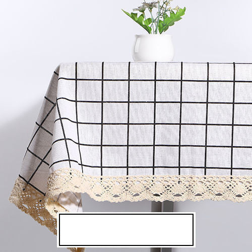 Tissu de nappe en coton et lin pour bureau d'étudiant