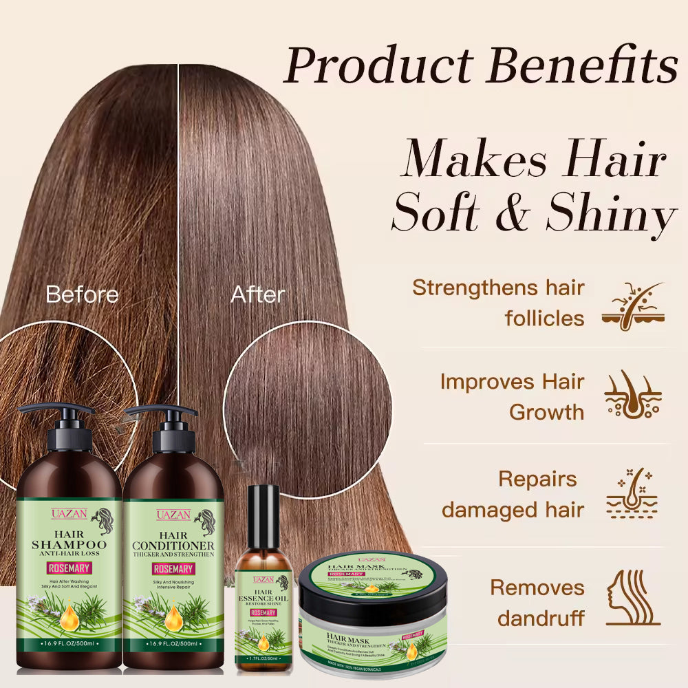 Rosemary Shampoo And Conditioner Set
