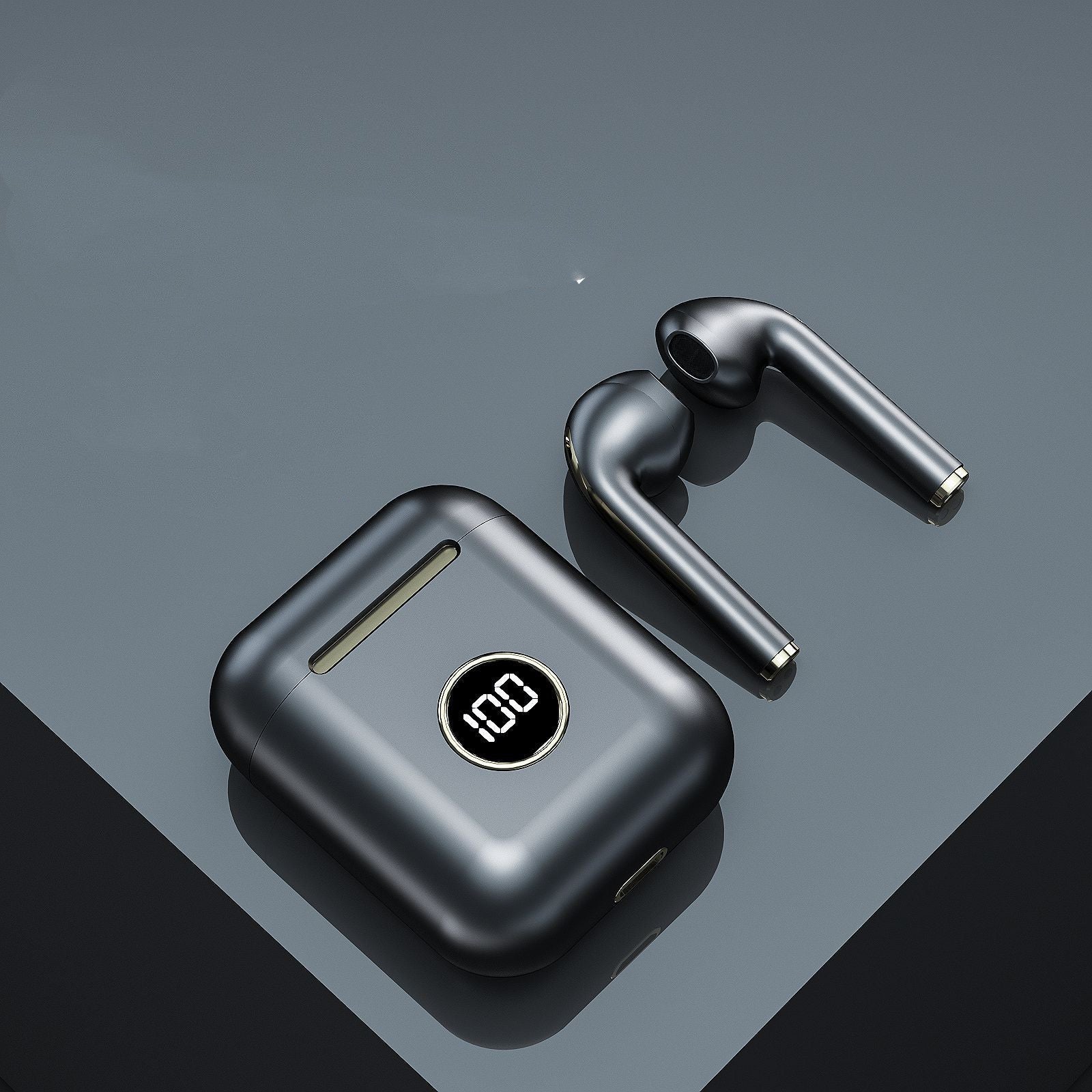 Sports Wireless Bluetooth Headset With Digital Display Noise Reduction