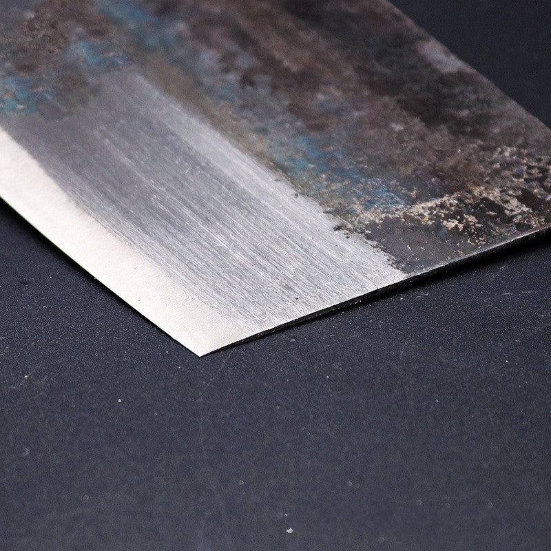 Traditional Iron Kitchen Knife High Carbon Manganese Steel Blade
