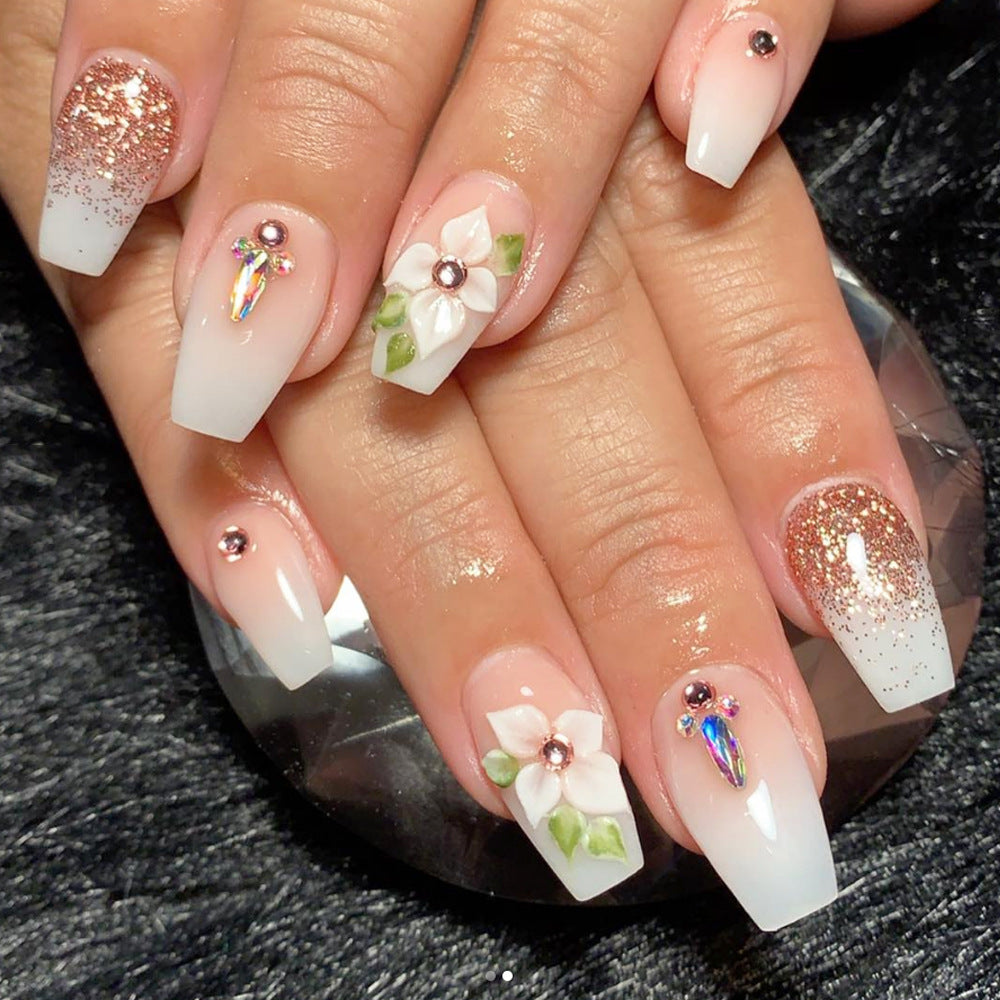 Poudre de cristal pour ongles