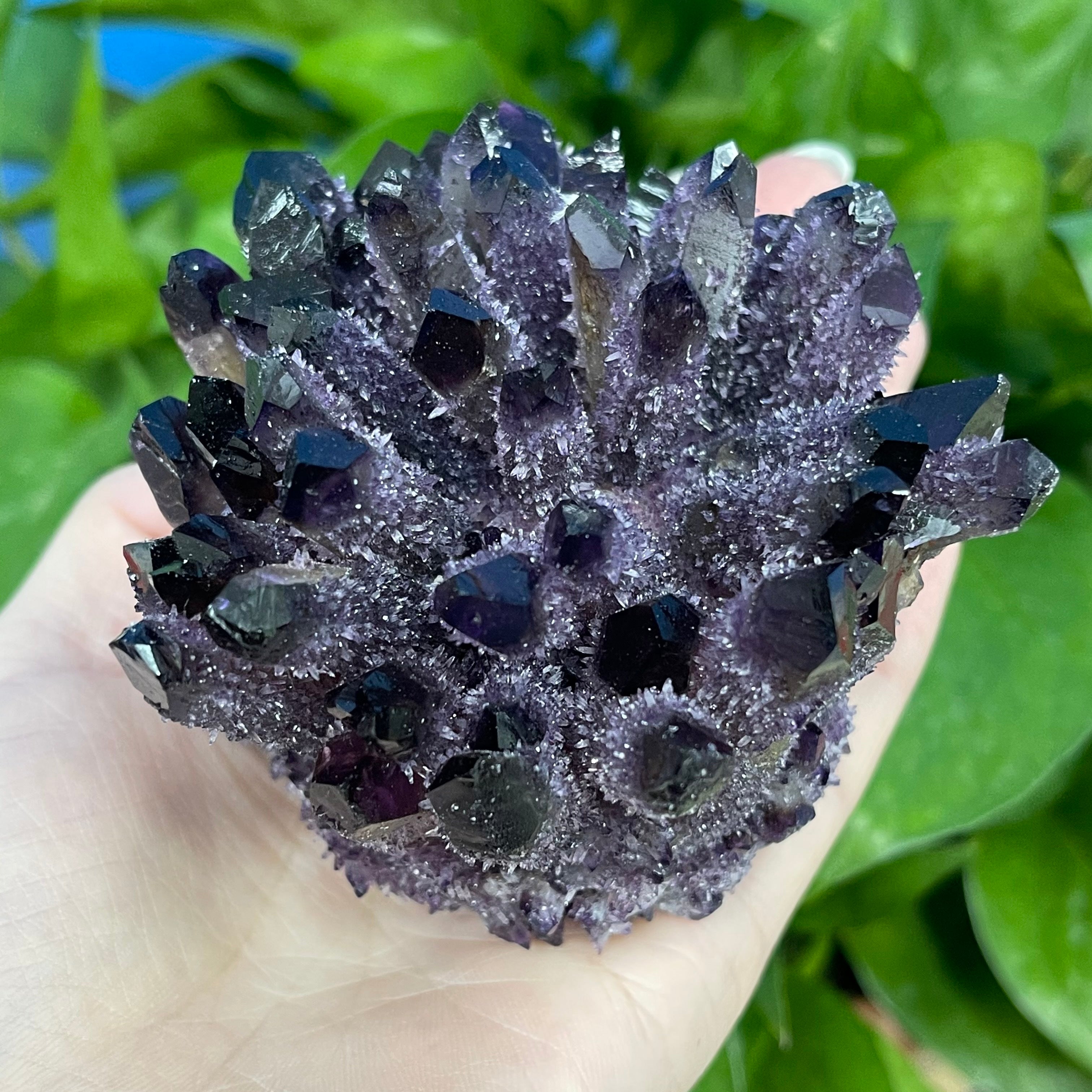 Fashion Natural Amethyst Power Stone Mineral Ornaments