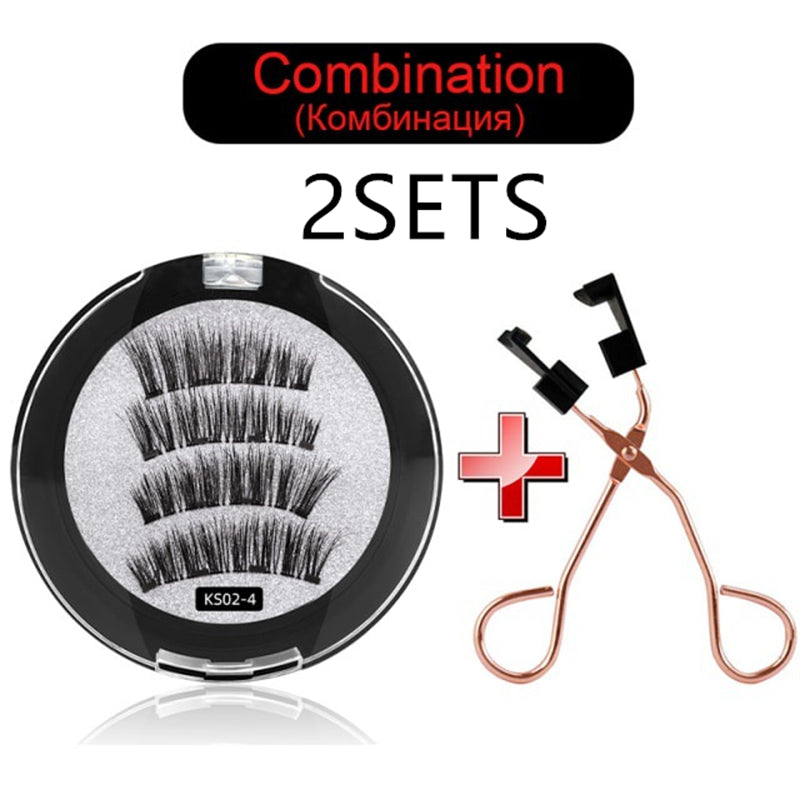 Quantum Magnetic False Eyelash Clip Set Eye Makeup Tool
