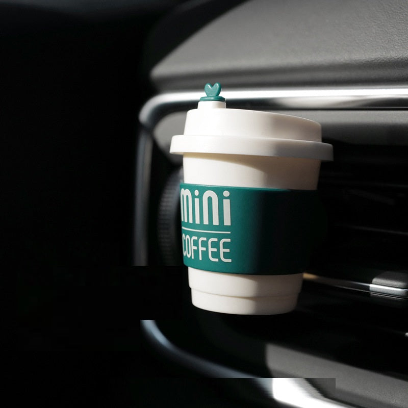 Désodorisant de voiture à capsule de café pour grille d'aération