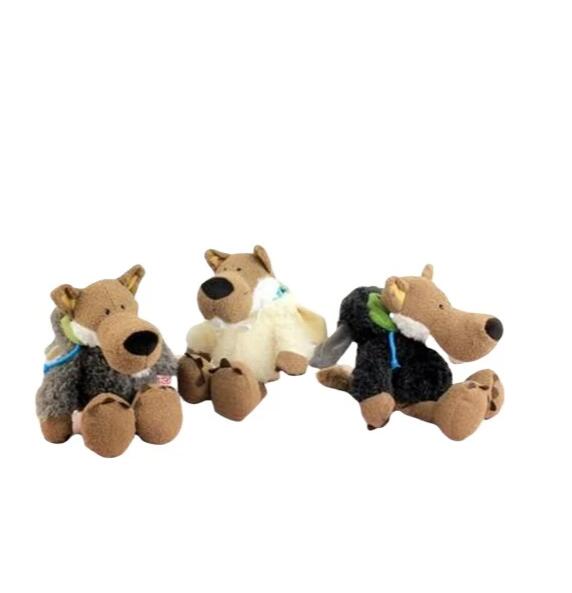 Creative Stuffed Toy With PP Cotton Stuffed Wolf Doll
