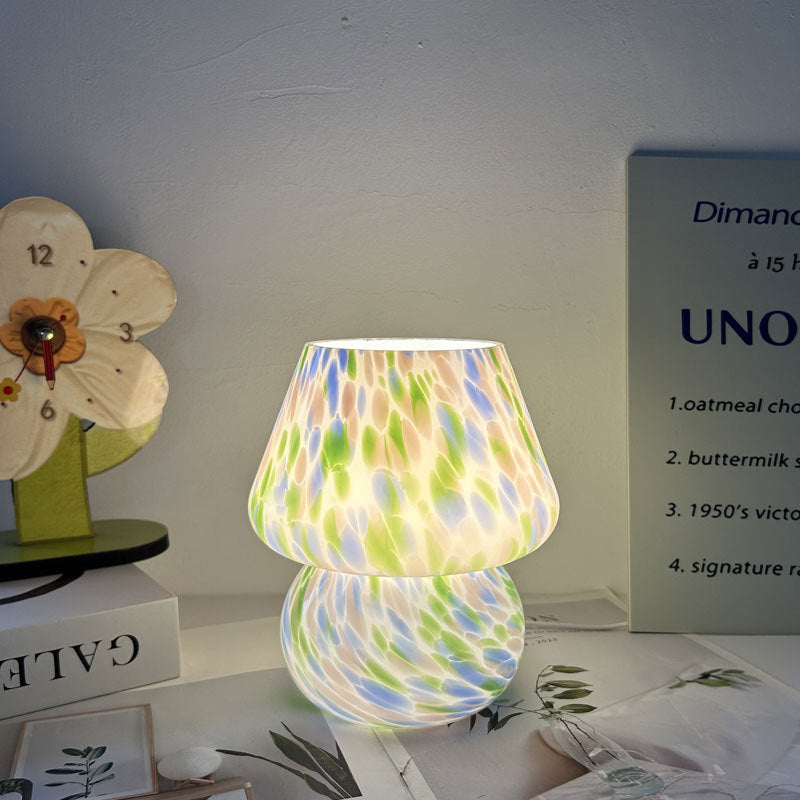 Creative Mushroom Lamp Cream Style Simple Indoor Bedside Lamp