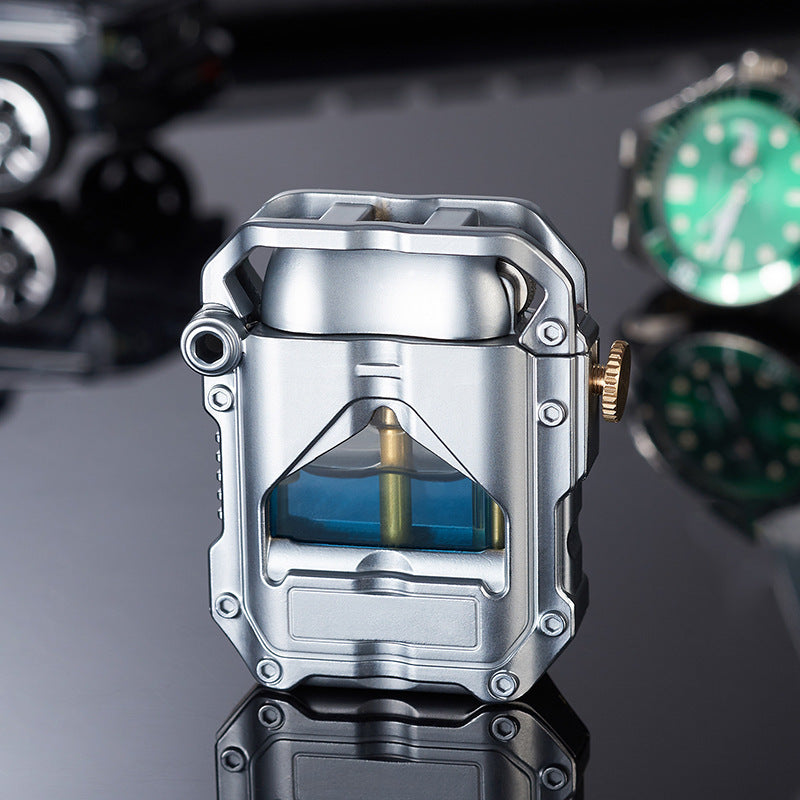 Kerosene Lighter Transparent Metal Personality