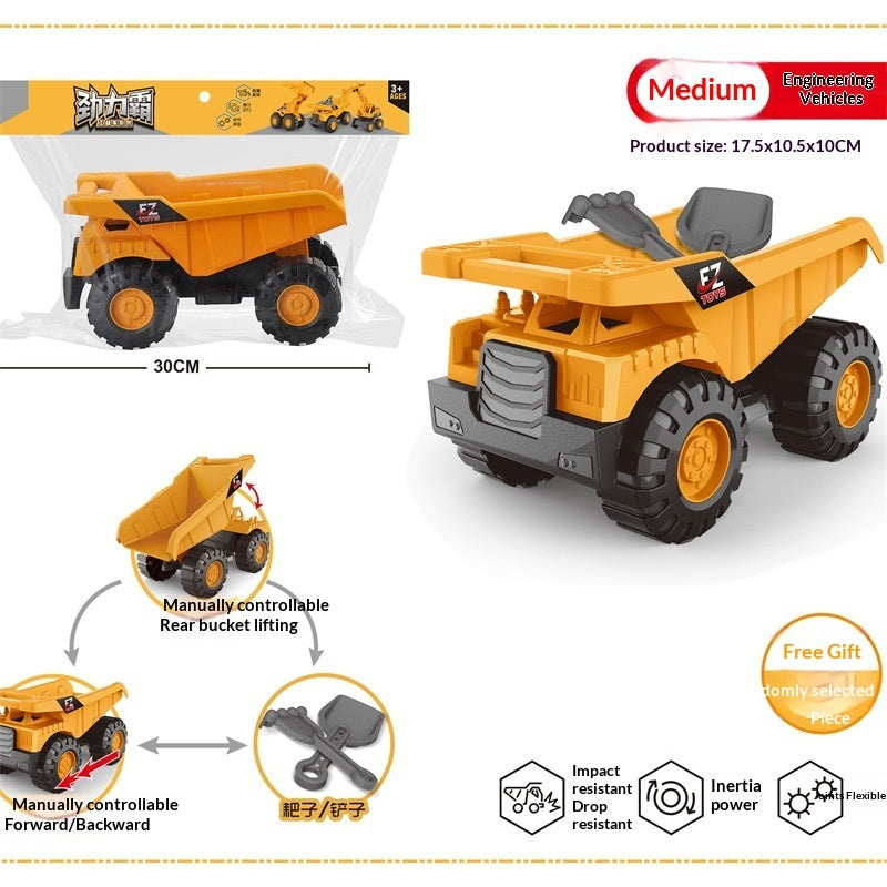Thickened And Shatter-resistant Children's Construction Vehicle Toy