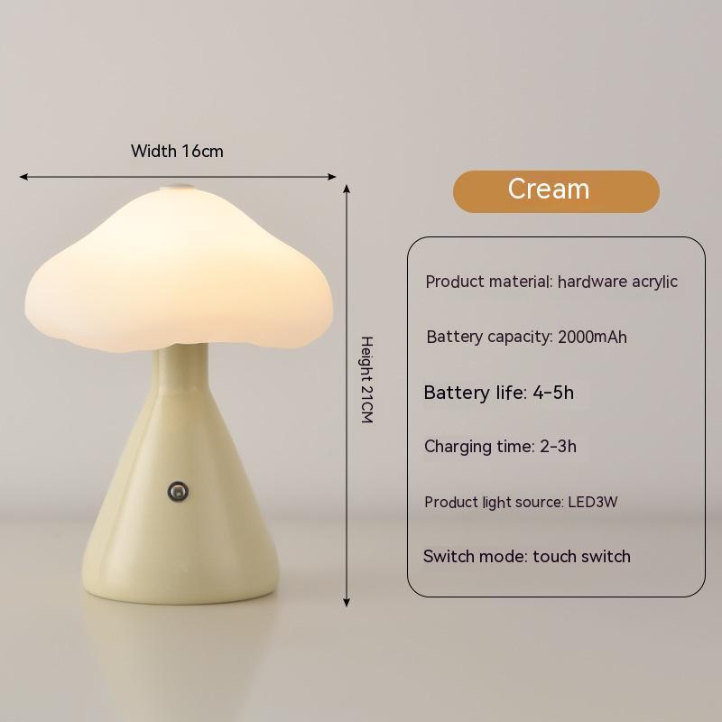Lampe de charge tactile créative Ambiance